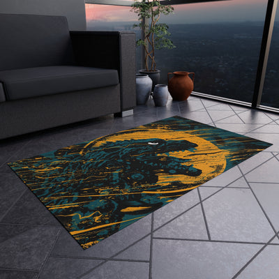 J. Bannon "Destroyer Of Worlds: Lightning" Indoor / Outdoor Rug