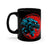 J. Bannon "Destroyer Of Worlds: Red & Blue" 11oz Black Mug