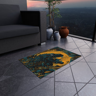 J. Bannon "Destroyer Of Worlds: Lightning" Indoor / Outdoor Rug