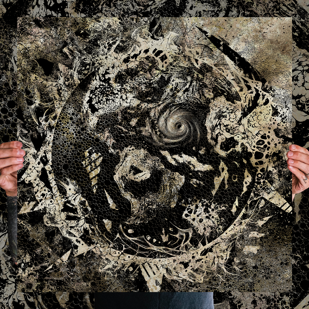 J. Bannon "Love Is Not Enough: World In Flames" Giclee Print