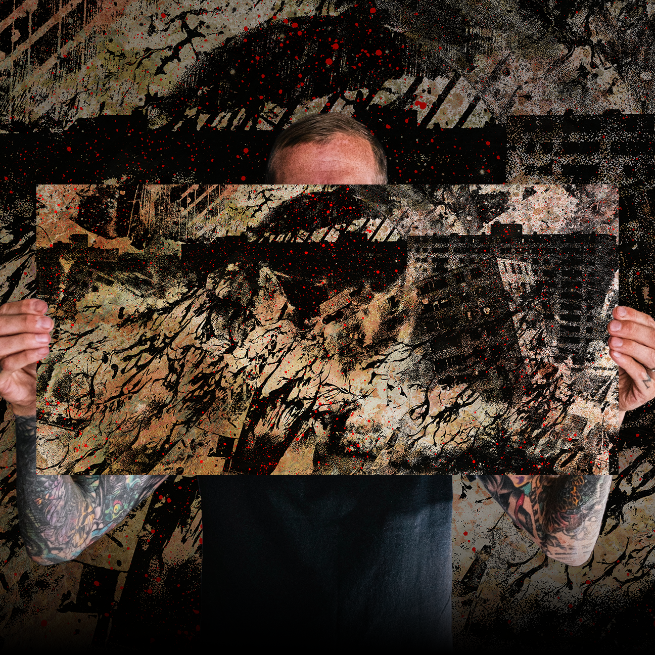 J. Bannon "LINE Series: Beyond Repair" Giclee Print