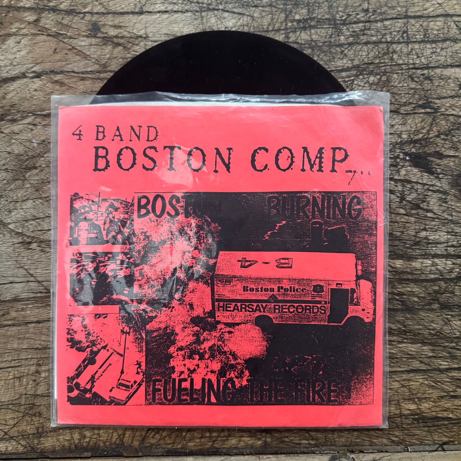 Various Artists "Boston Is Burning" 7"EP