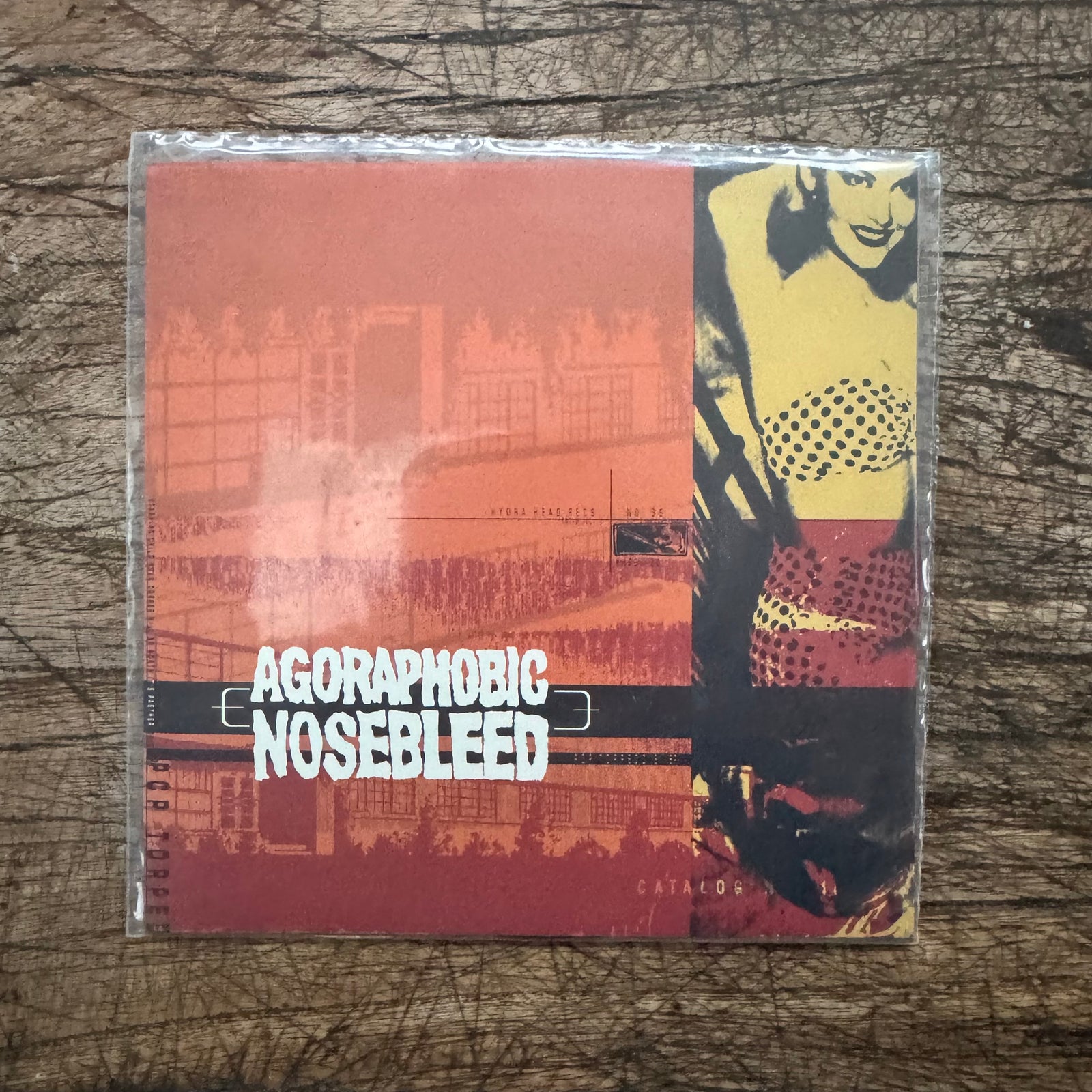 Agoraphobic Nosebleed "PCP Torpedo" 6"EP (Sealed, Red / Black vinyl)
