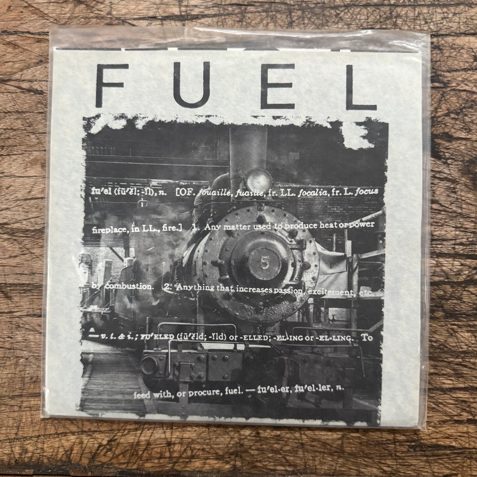 Fuel / Angry Son Split 7"EP (1st press, black vinyl)