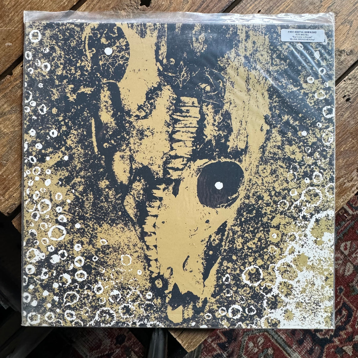 Rise And Fall "Our Circle Is Vicious" LP (Yellow/Bronze Mix)