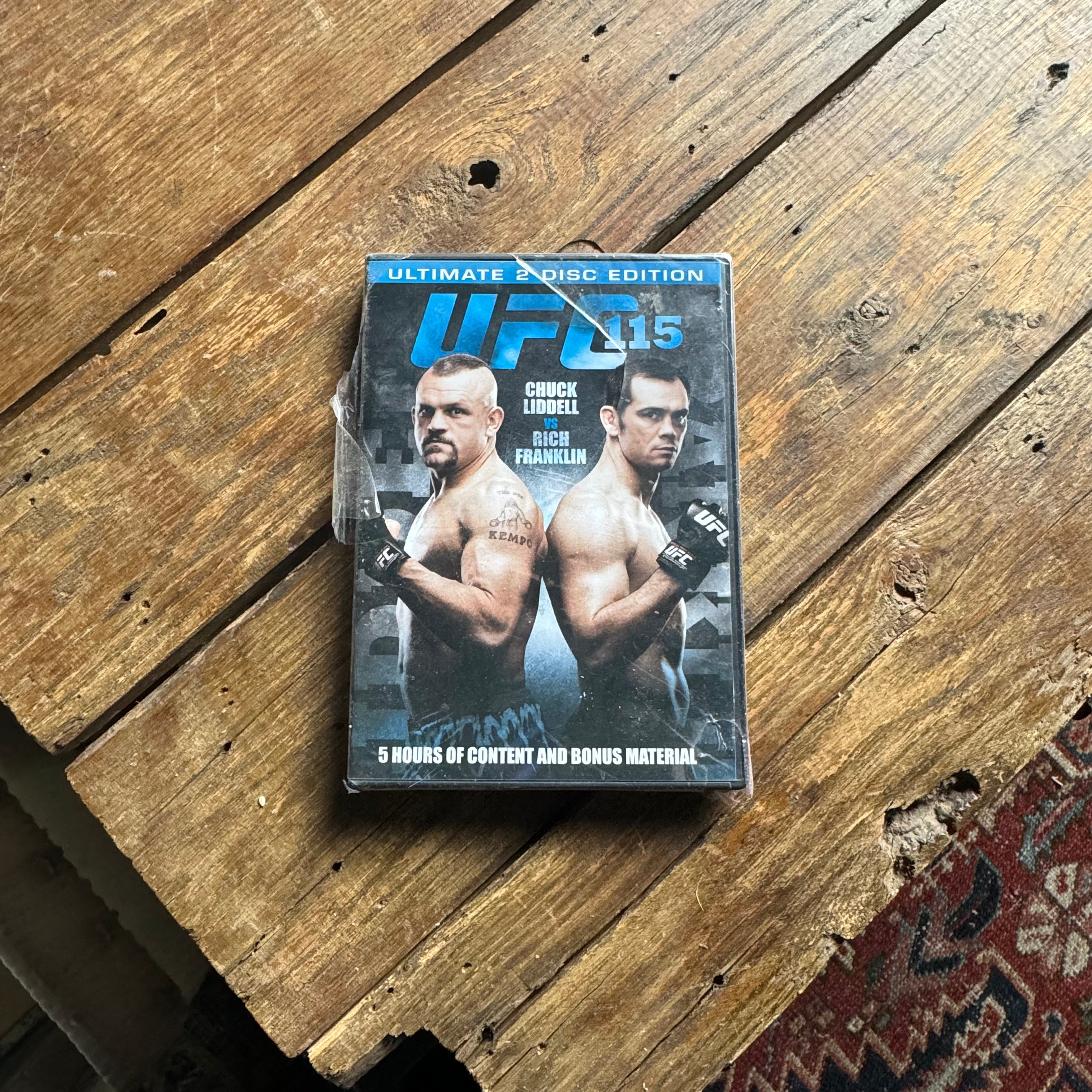 franklin vs poth UFC 115 "Liddell vs Franklin" 2XDVD (sealed)