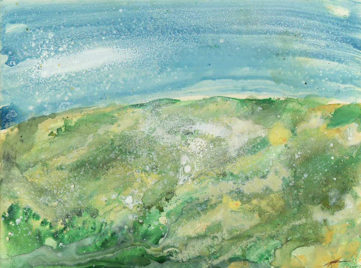 J. Bannon "Dunedevil: GB.1216.002" Original Mixed Media Piece