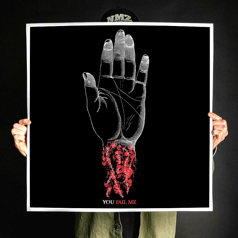 J. Bannon "You Fail Me: Original" Giclee Print