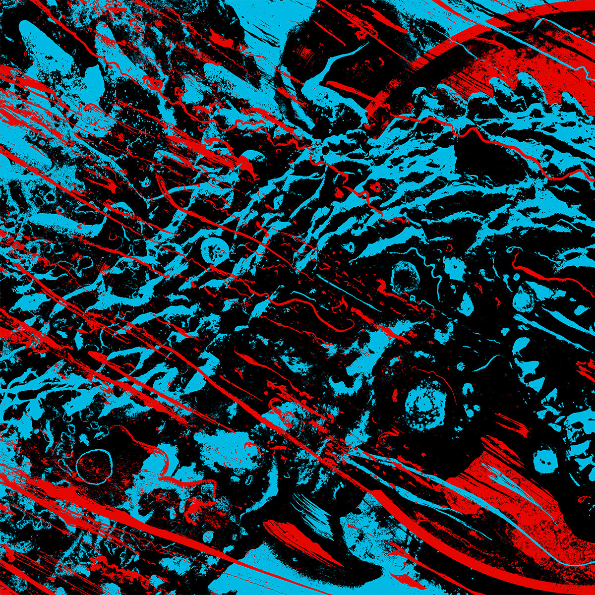 J. Bannon "Destroyer of Worlds: NEON BLUE (Glow in the Dark)" Silkscreened Print