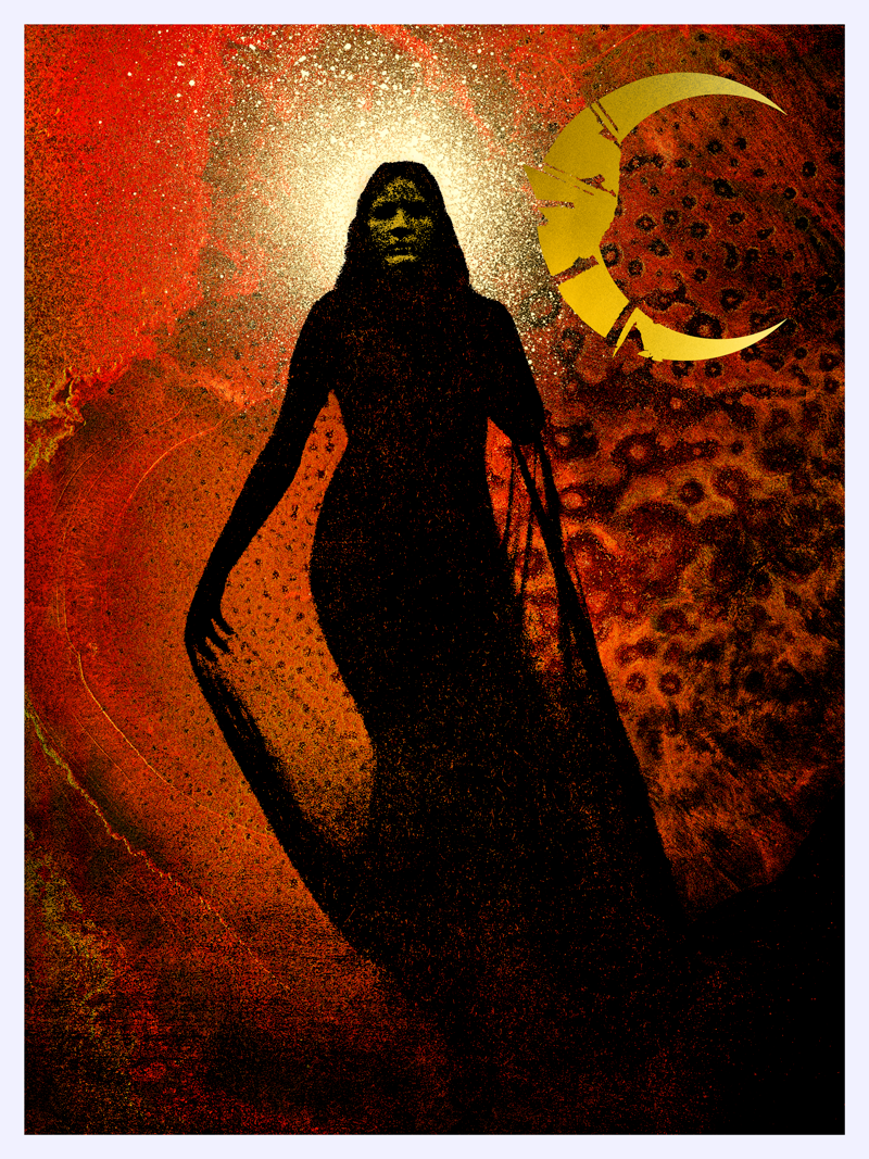 J. Bannon "Blood Moon: Ghost" Giclee Print