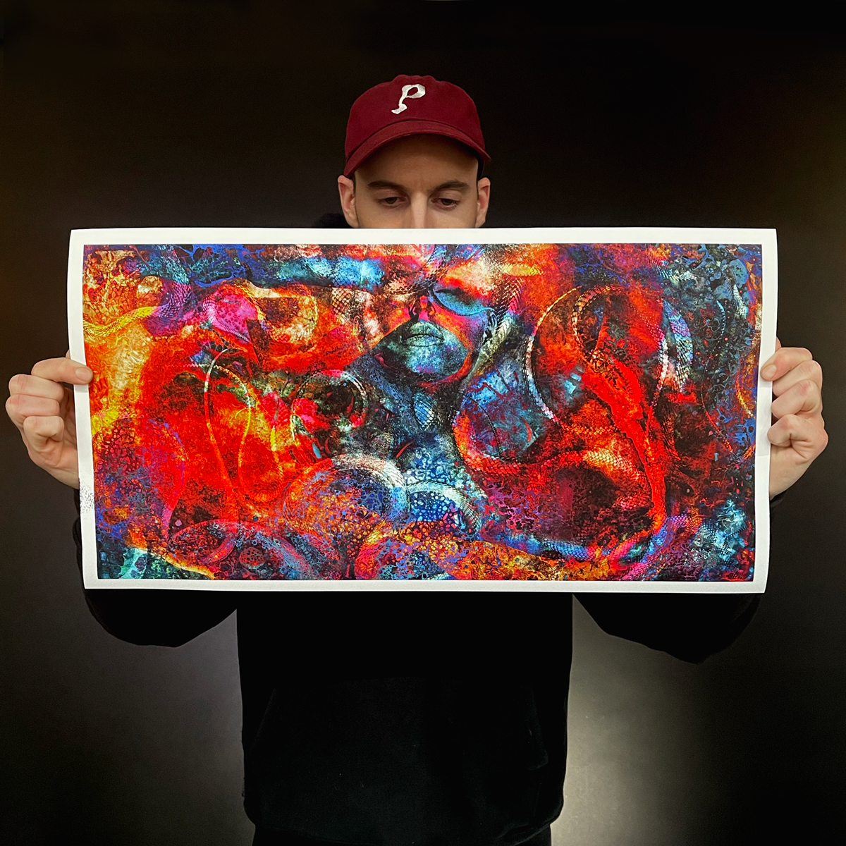 J. Bannon "Bloodmoon: I" (Complete) Giclee Print