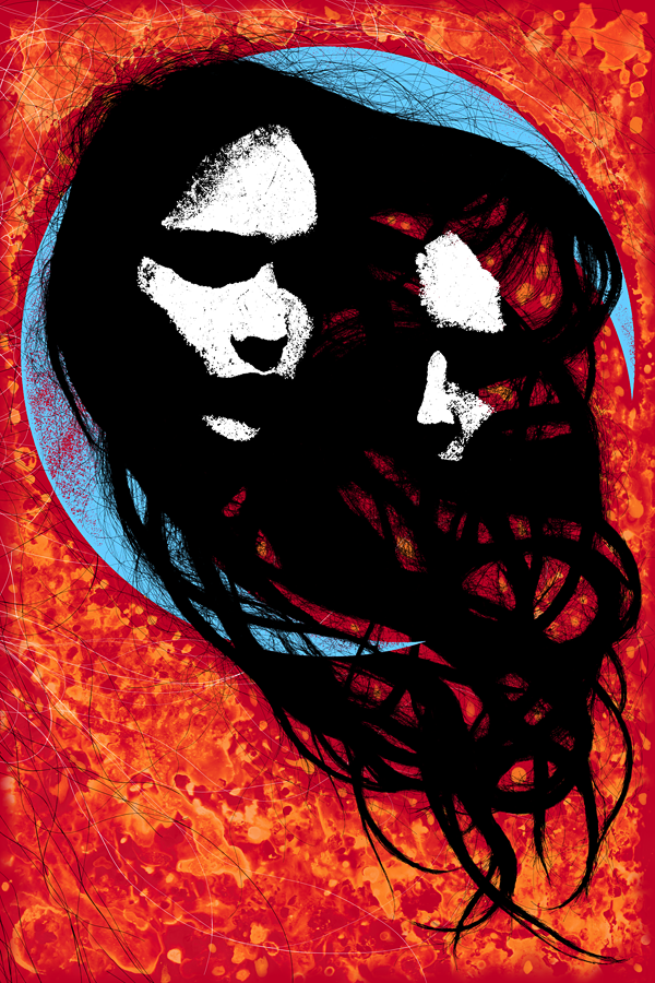 J. Bannon "The Fire Women" Silkscreened Print