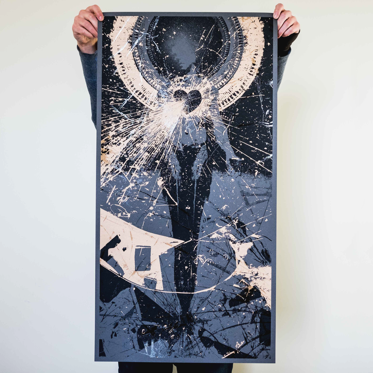 J. Bannon “In Place Apart: Carbon Edition” Silkscreened Print