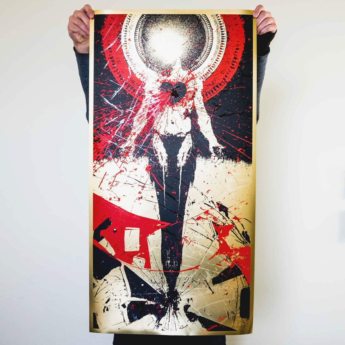 J. Bannon “In Place Apart: Gold Edition” Silkscreened Print