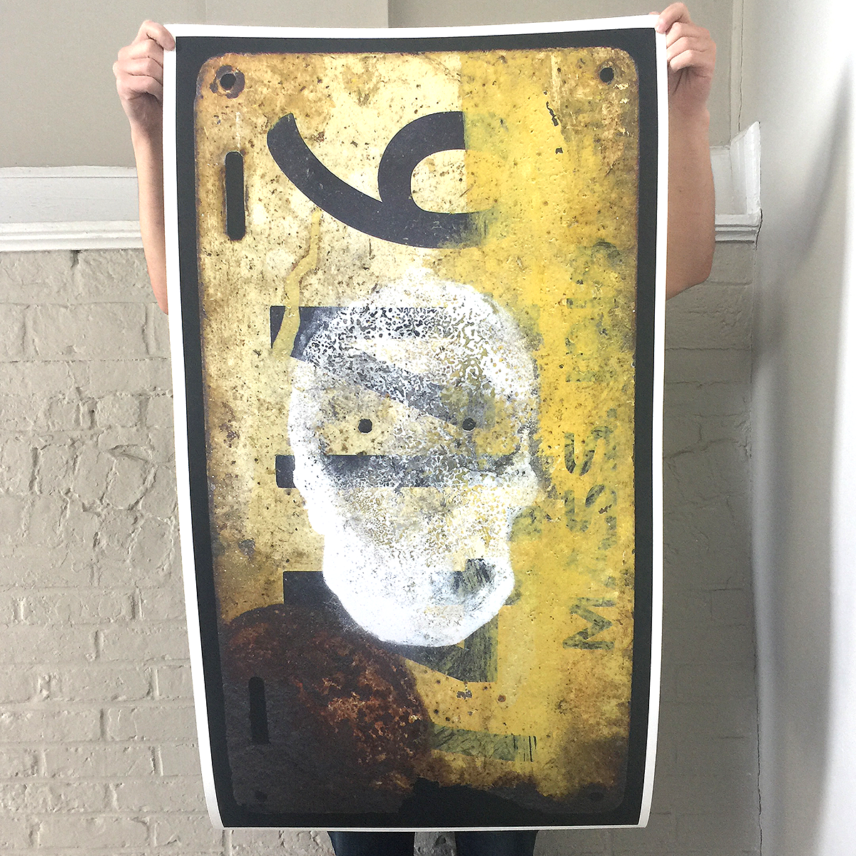 J. Bannon "Skull Study: Two" Giclee Print