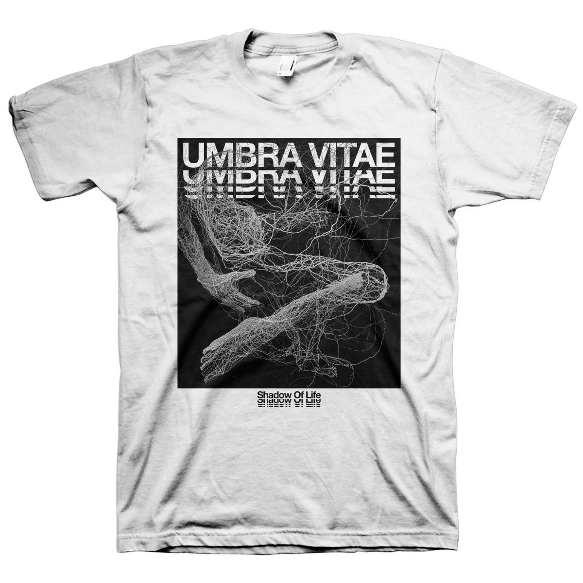 Umbra Vitae "Shadow of Life: Body" White T-Shirt